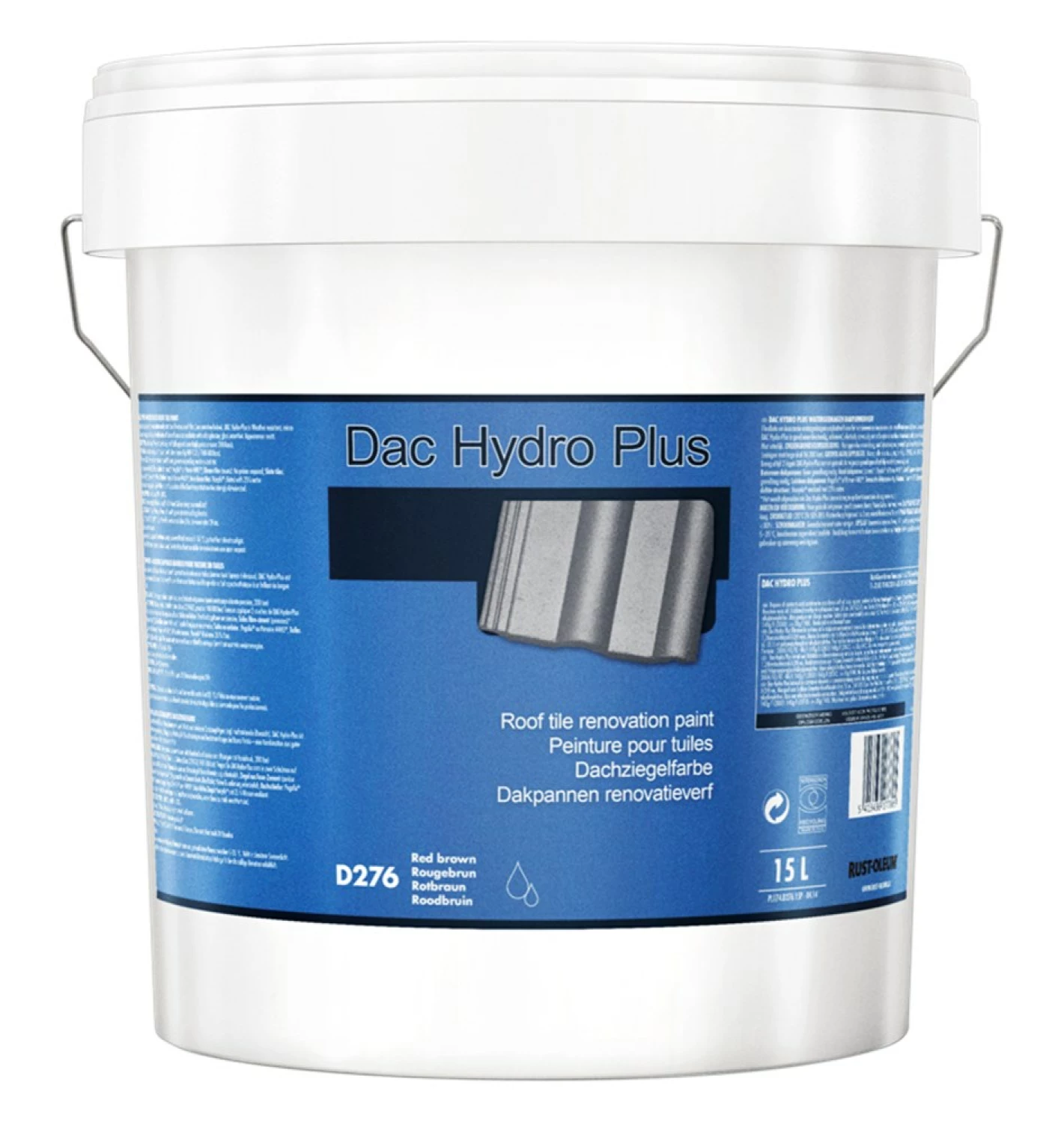 Rust-Oleum Dac-Hydro Plus - rustiek - 15L-image