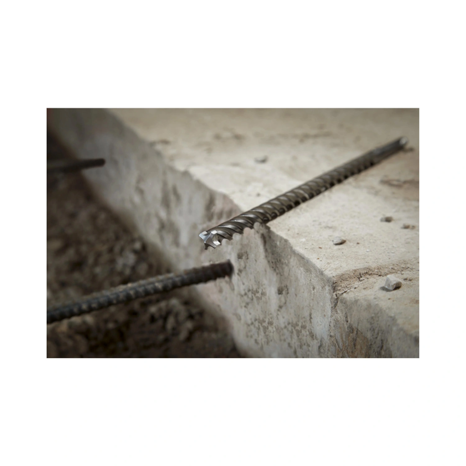 Milwaukee 4932500062 Jeu de 10 forets marteaux SDS-Plus MX4 - coupe à 4 pans