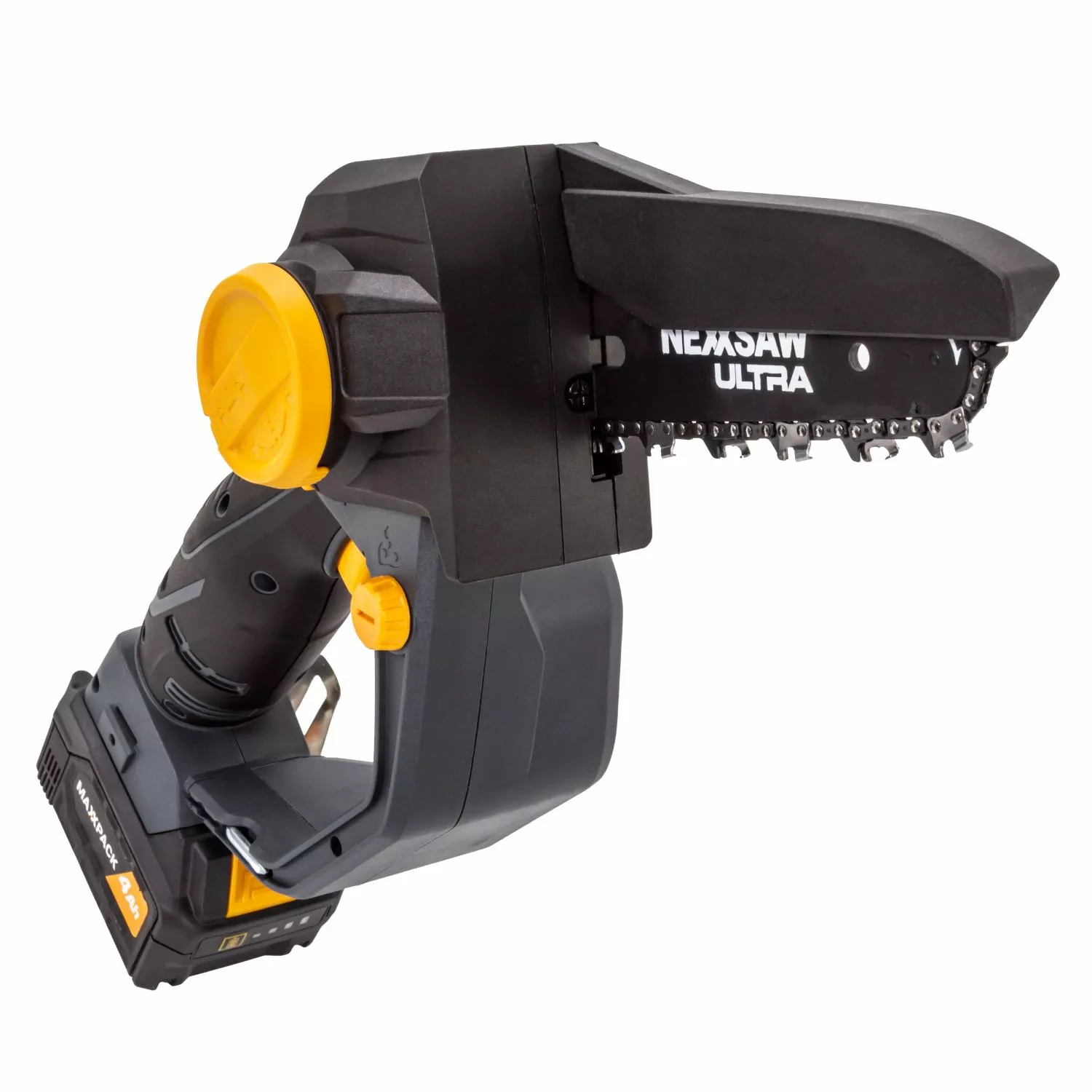 Batavia 7064356 Nexxsaw V3.2 Maxxpack Ultra 18V Li-Ion batterie mini tronçonneuse (1x 4.0Ah) - 175mm - sans charbons-image