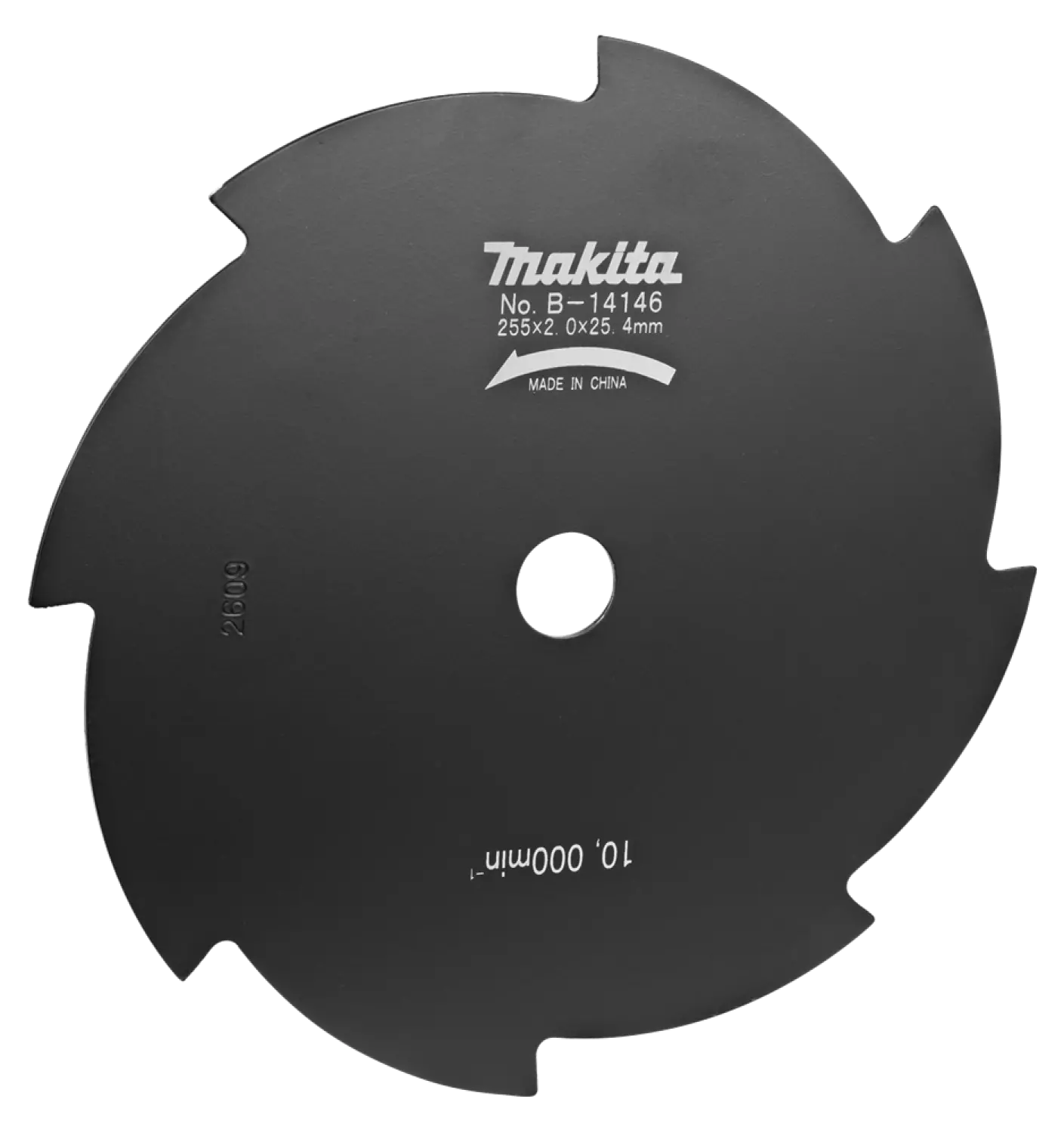 Makita B-14146 Snijblad voor bosmaaiers - 255 x 25,4 x 8T - Gras-image