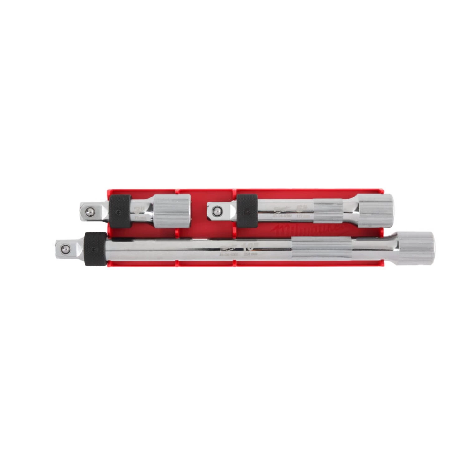 Milwaukee 4932480645 Dop - 1/2" 3-delige verlengstukkenset vergrendelend-image
