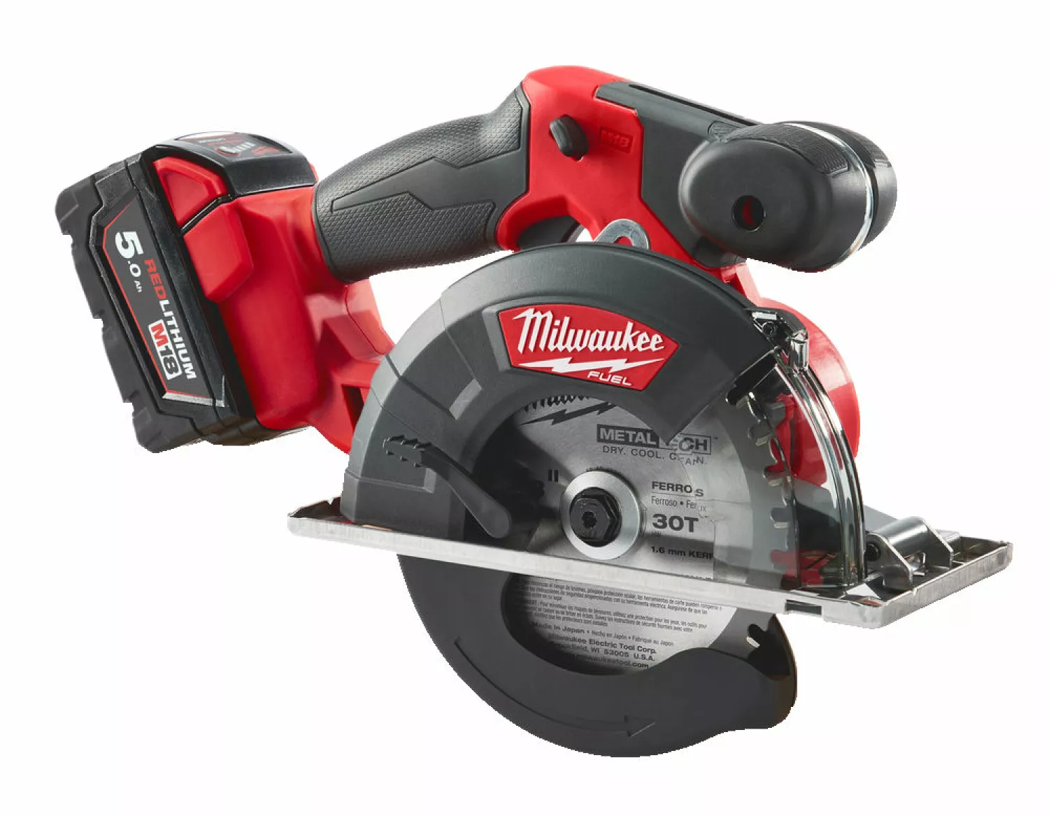 Milwaukee M18 FMCS-502X 18V Li-Ion accu Cirkelzaag set (2x 5ah accu) in HD Box -150 x 20mm - koolborstelloos-image
