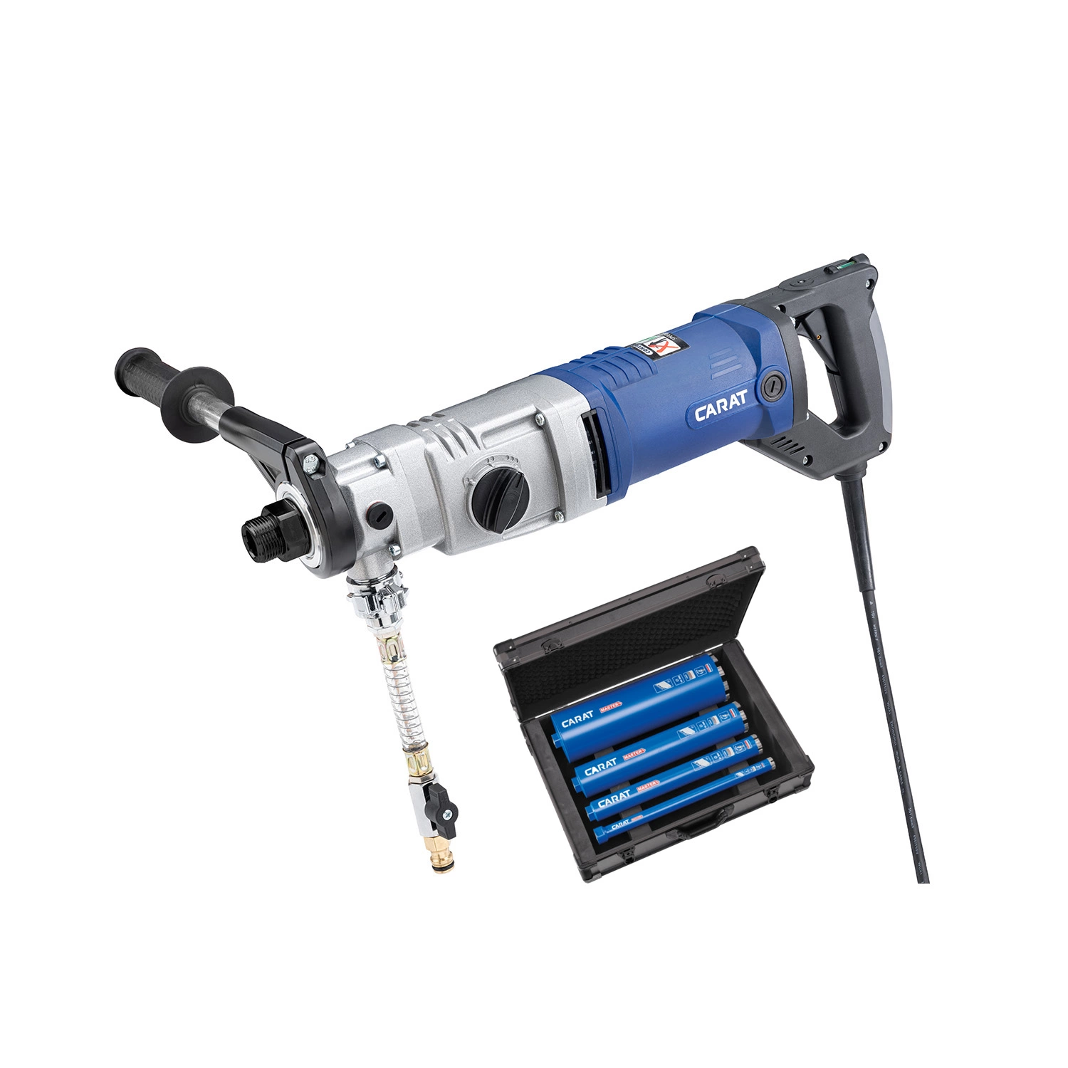 Carat A-2100 Diamantboormachine incl. 4 diamantboren in koffer-image