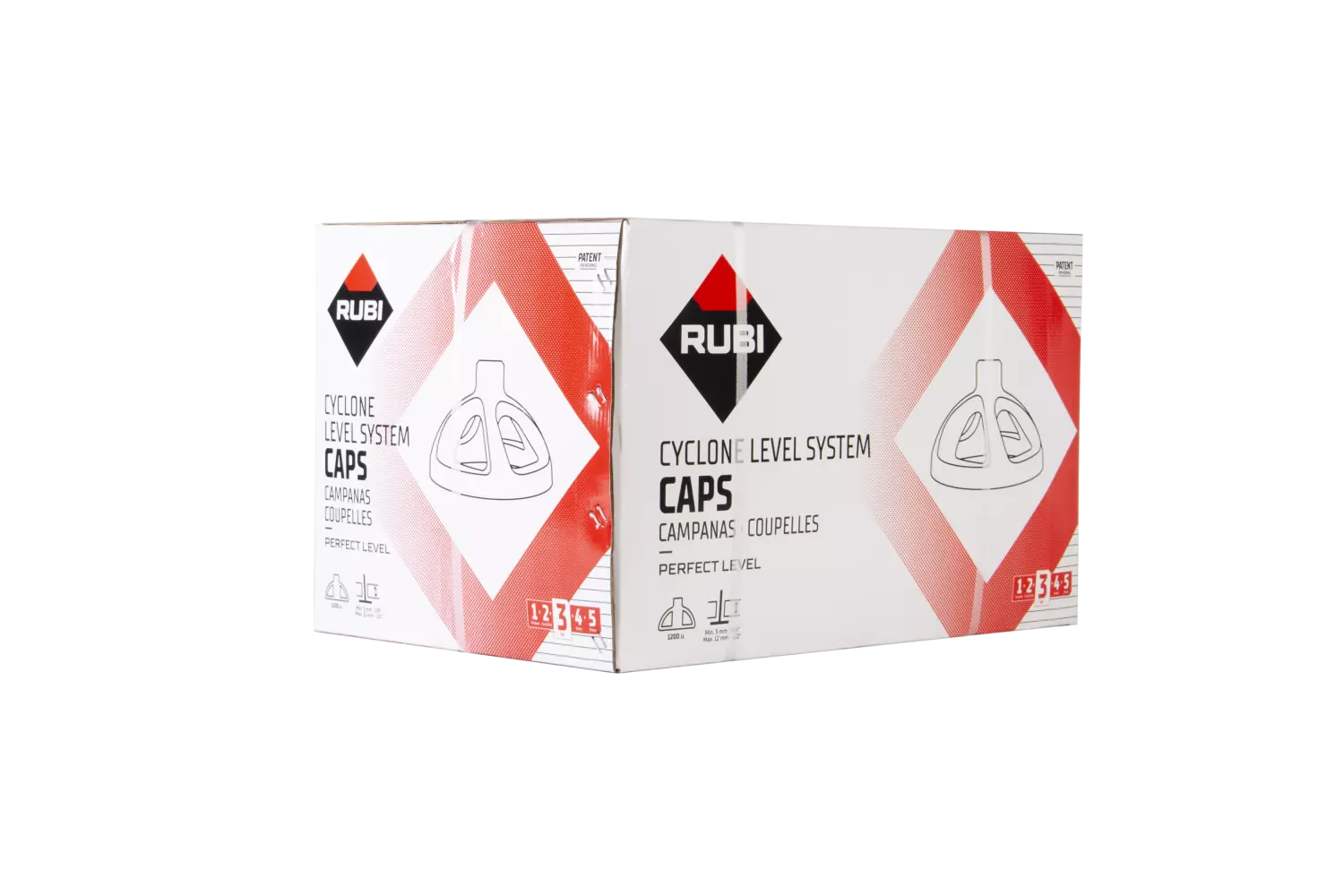 Rubi 35951 Embouts Cyclone (1 200 pièces)
