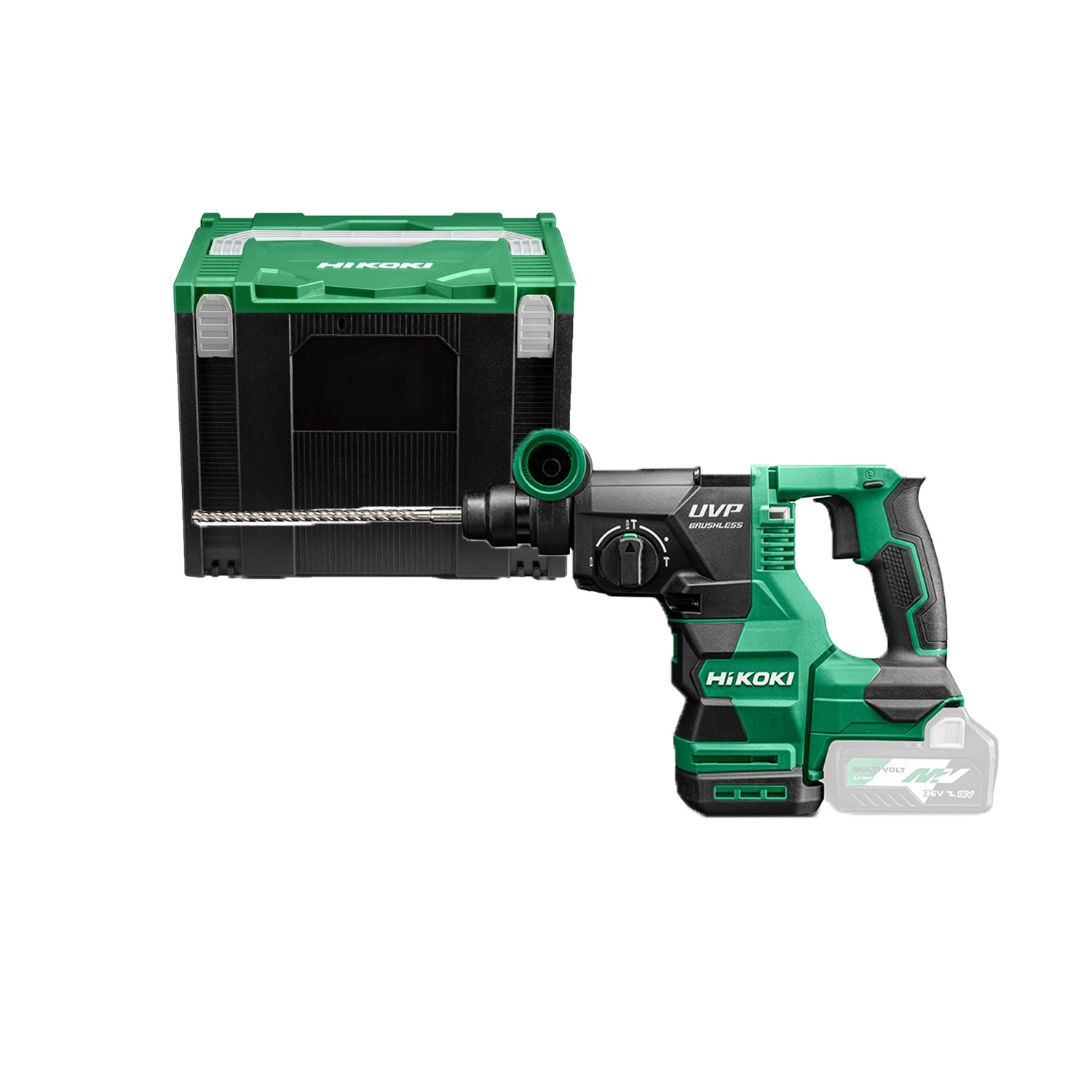 HiKOKI DH3628DAW2Z Marteau perforateur Machine seul en HSC 36V Batterie 3J SDS-Plus-image