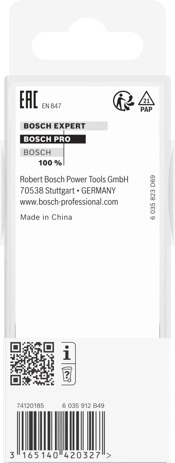 Bosch 2608628469 Vingerfrees met verlenging - 2 snijvlakken - Hardmetaal - 25x40mm-image
