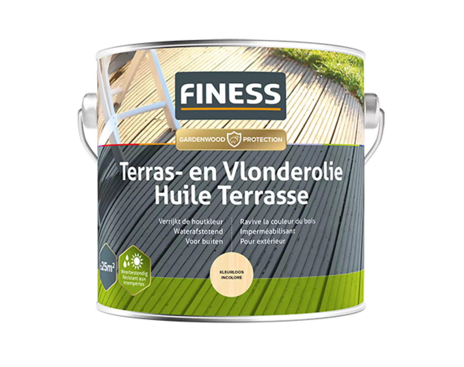 Finess Terras- en vlonderolie - Kleurloos - 2,5L-image