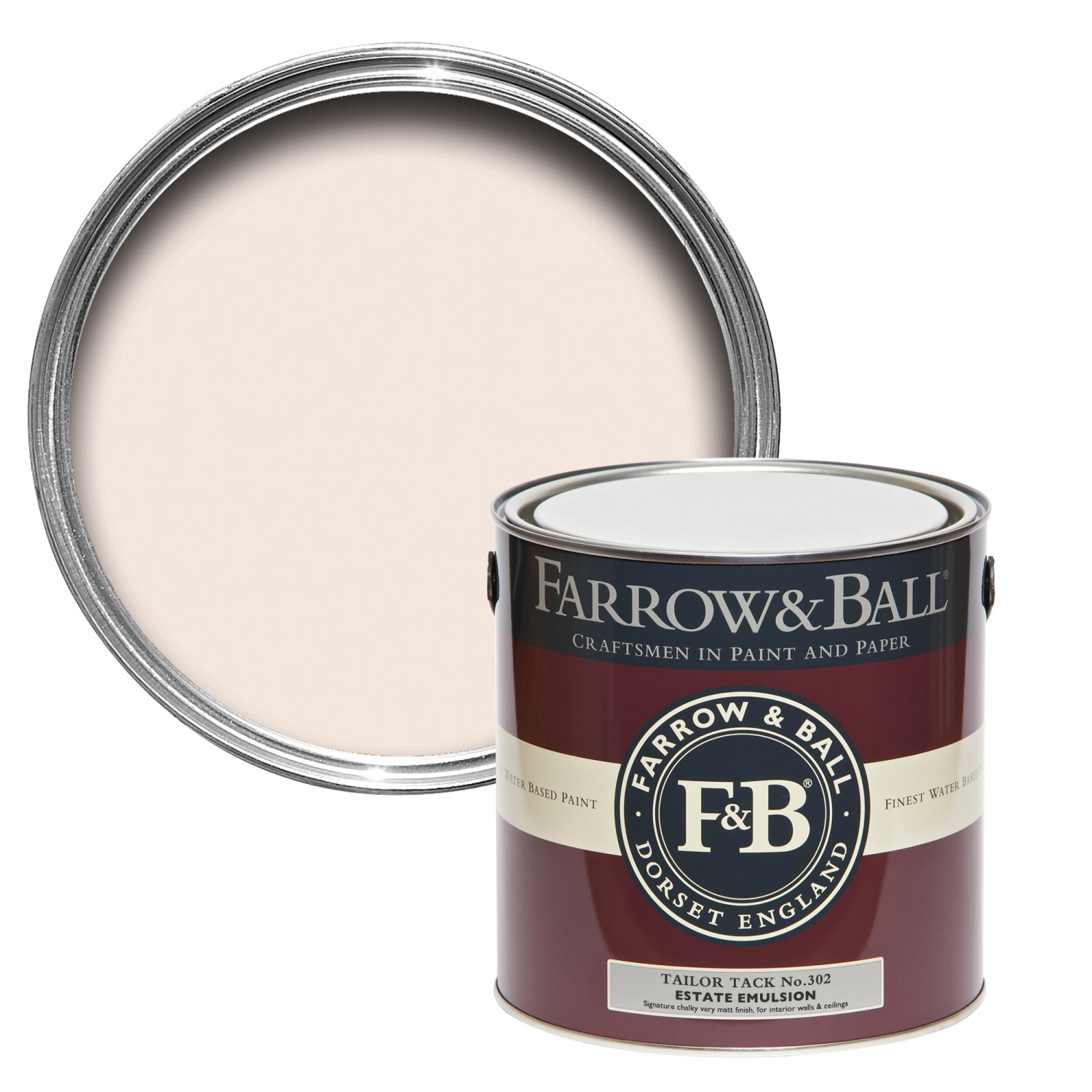 Farrow & Ball Modern Eggshell Tailor Tack No. 302 - 5L-image