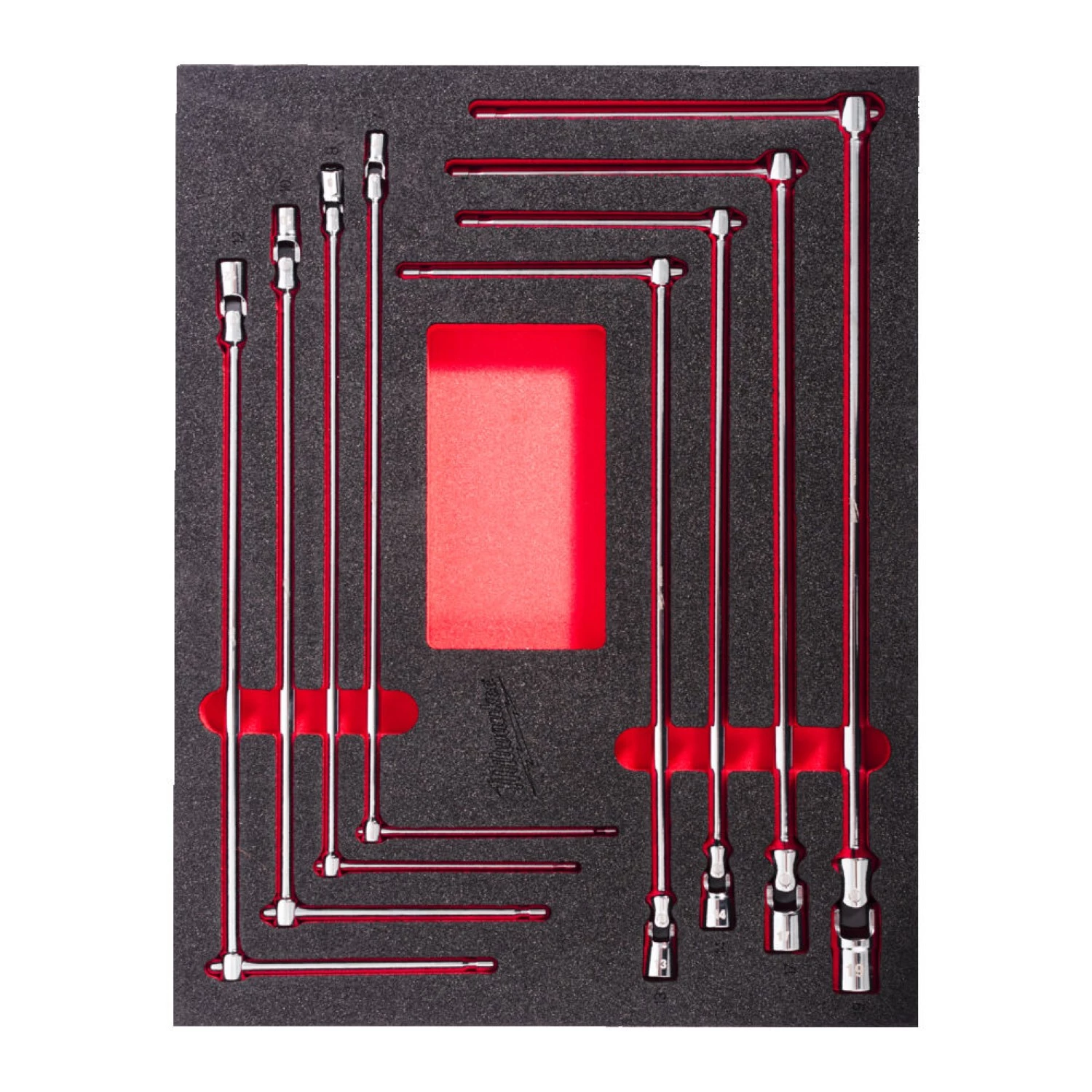 Milwaukee 4932499113 8-delige T-dopsleutels met cardangewricht - in foam inlay-image