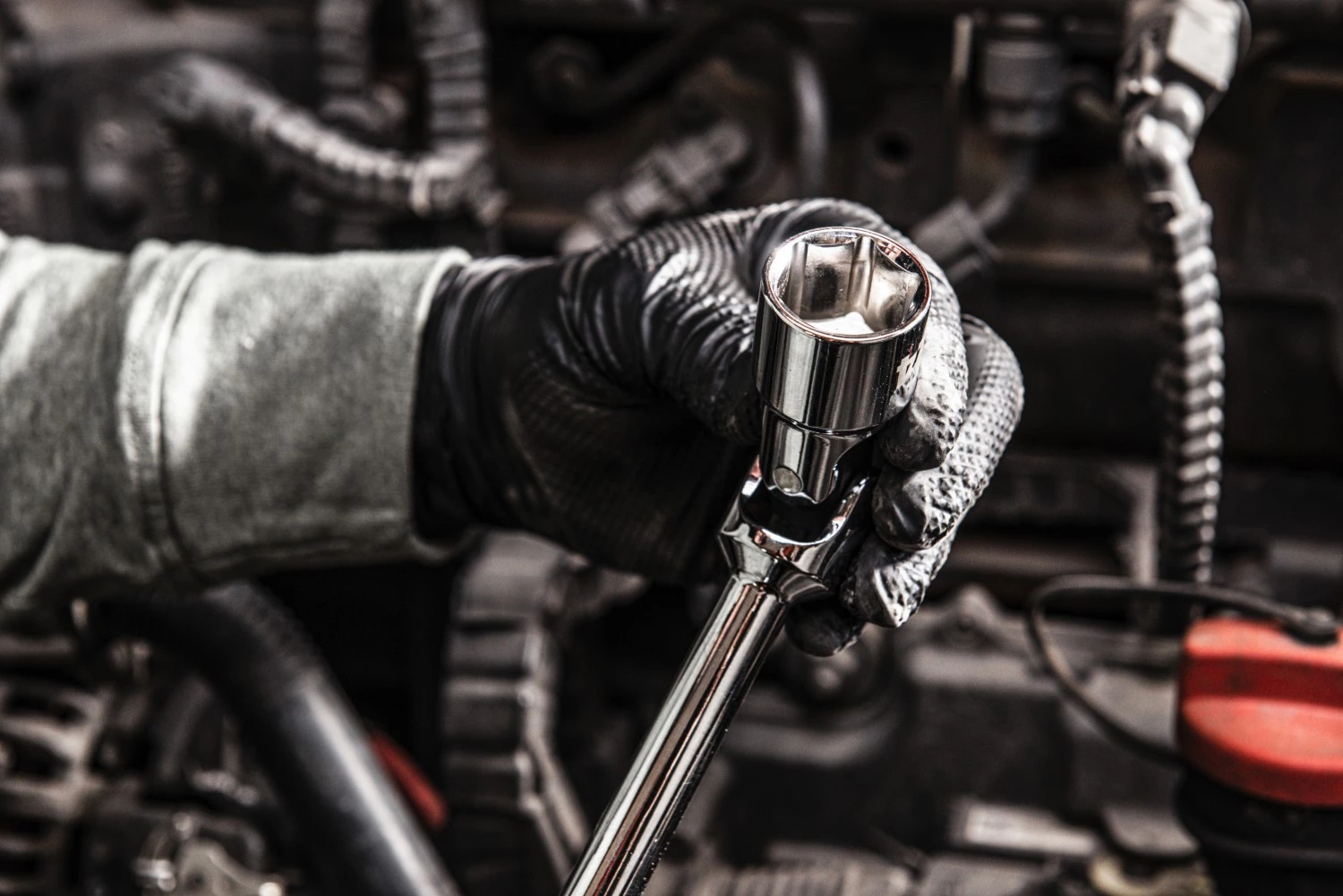 Milwaukee 4932492675 Clé à douille en T avec articulation à cardan - 6 mm-image