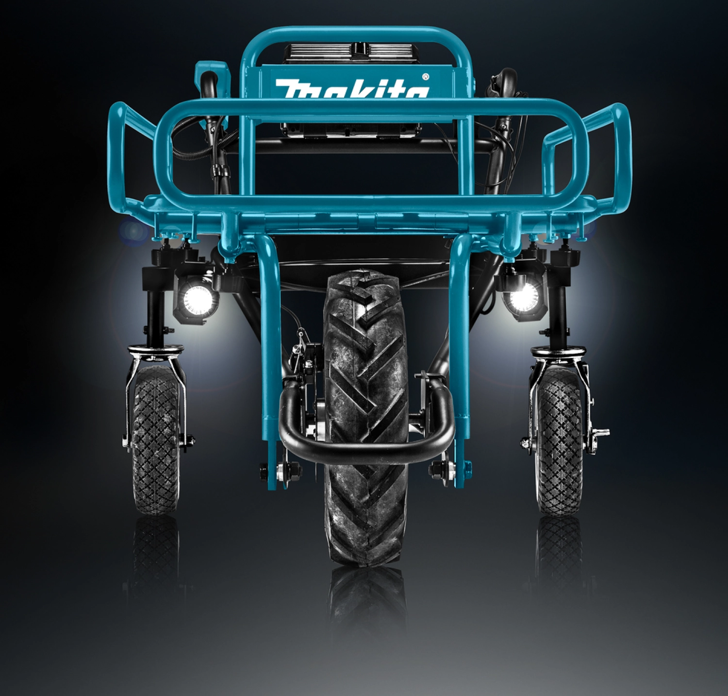 Makita DCU180ZX1 18V LI -ION Batterie broute avec rack sans charge de levage - 130 kg-image