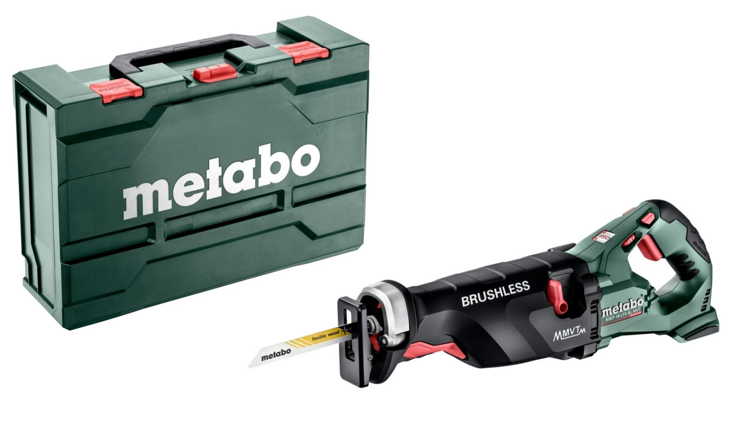 Metabo SSEP 18 LTX BL MVT 18V Li-ion Accu reciprozaag body in metaBOX-image