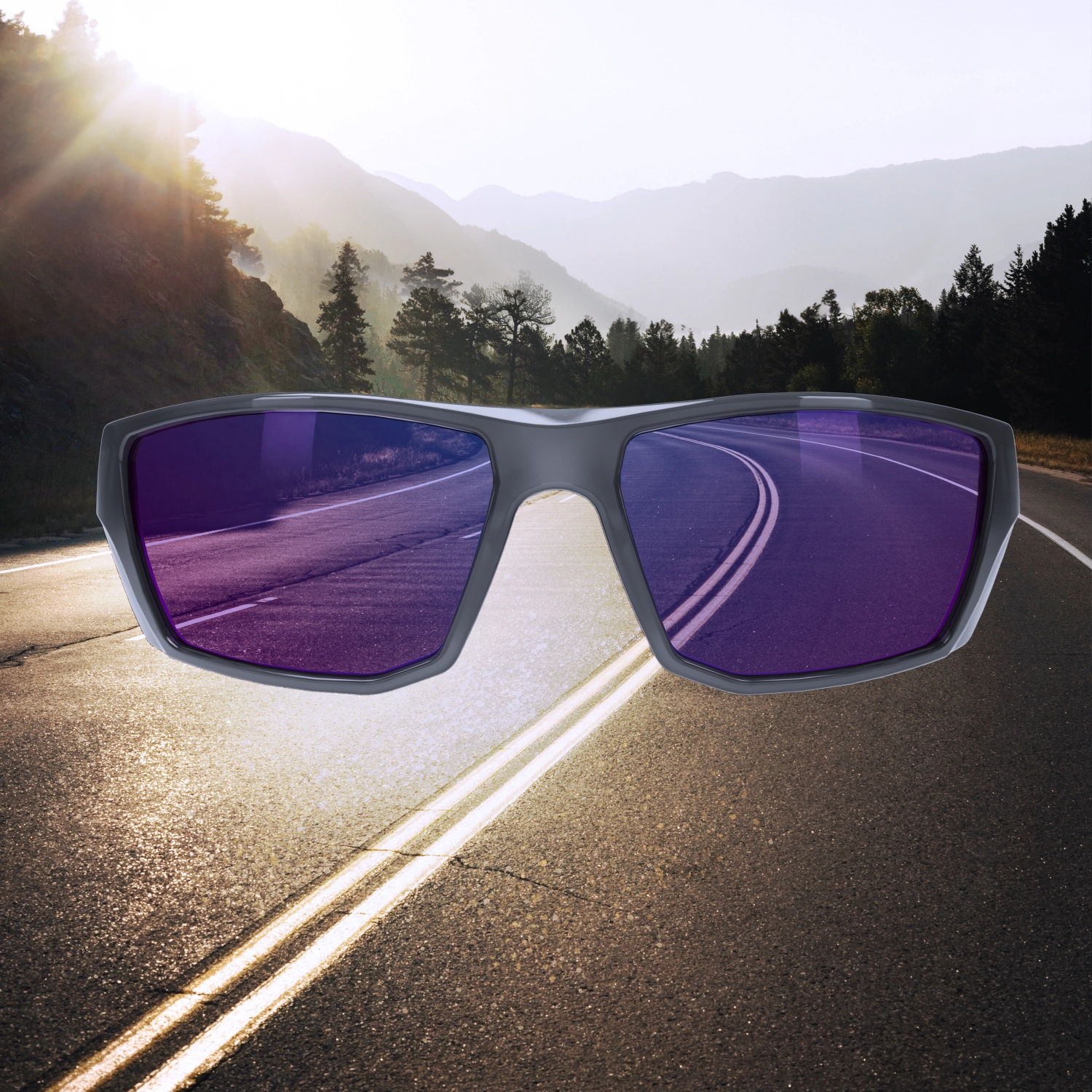 Hellberg Safety lunettes de sécurité Geminus AF+AS bleu polarisé-image