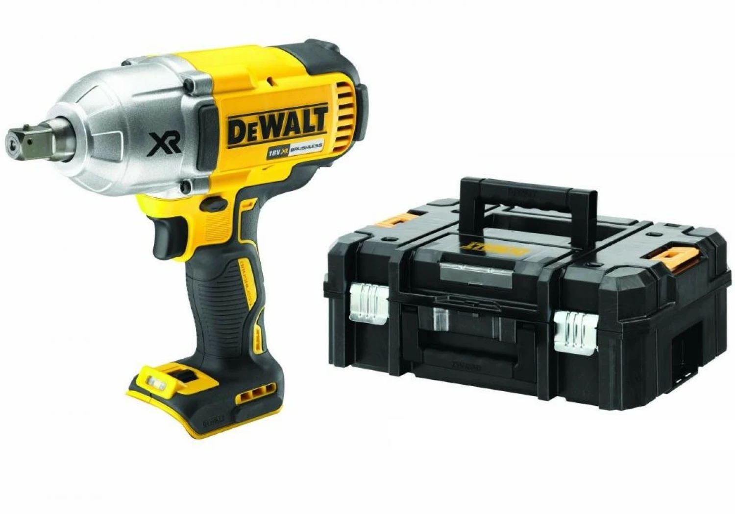 DeWALT DCF899NT - Clé à choc sans fil Li-Ion 18V (machine seule) dans TSTAK - 1/2" - moteur brushless-image