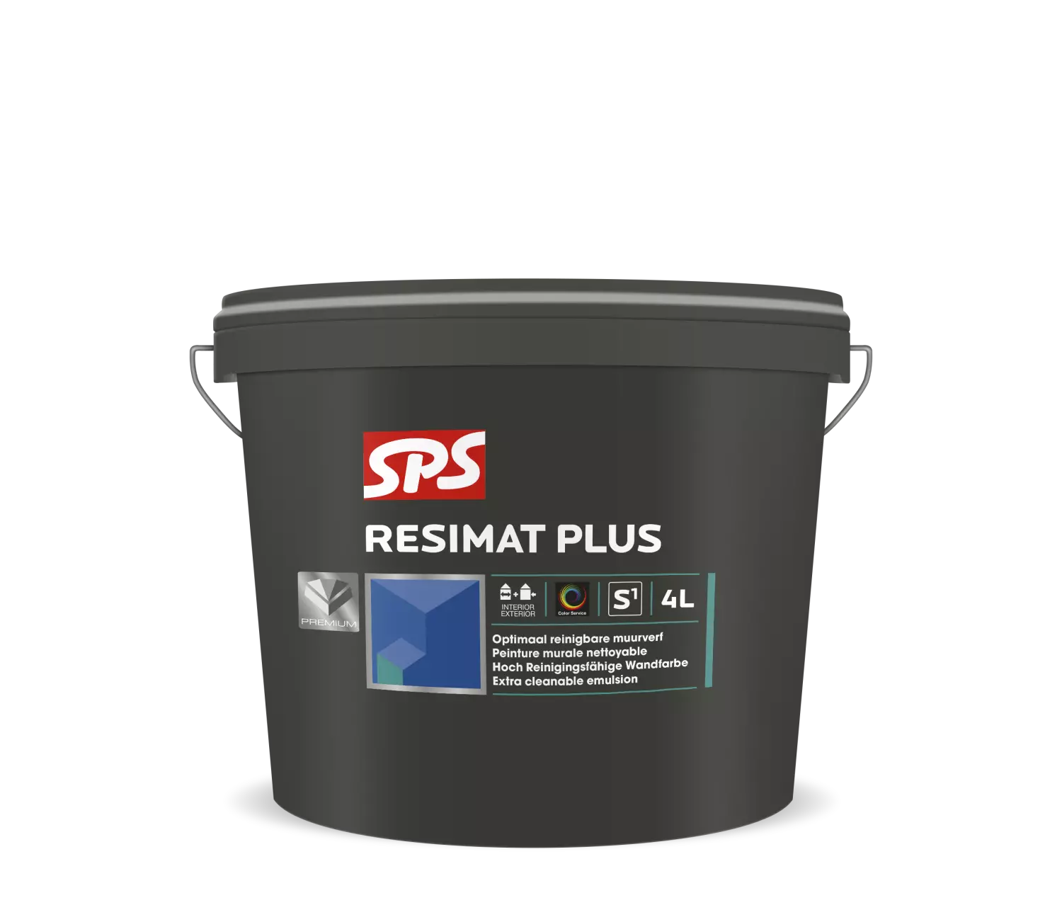 SPS 10308352 Resimat PLUS - Blanc – 4 L-image