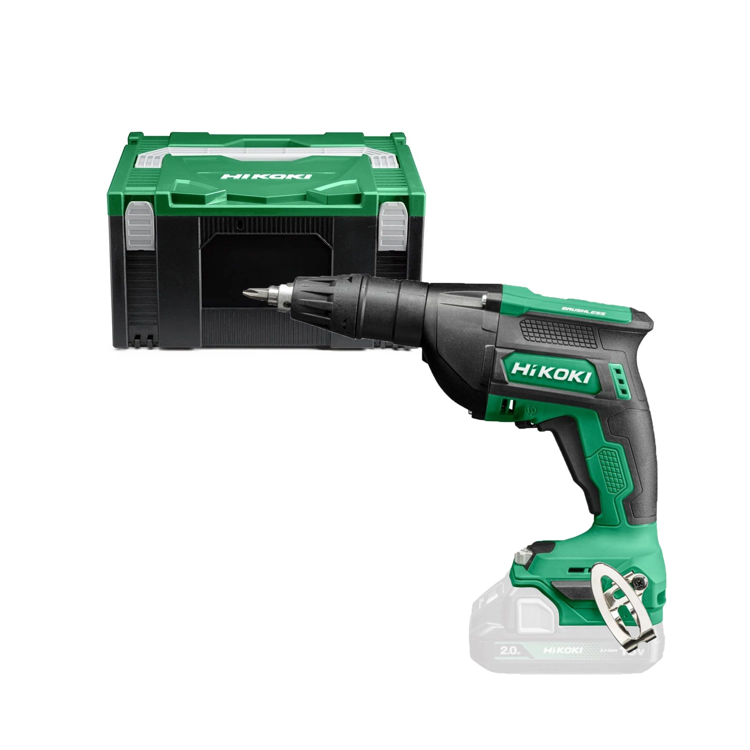 HiKOKI W18DBW2Z 18V Li-ion accu gipsschroefmachine body in HSC III-image
