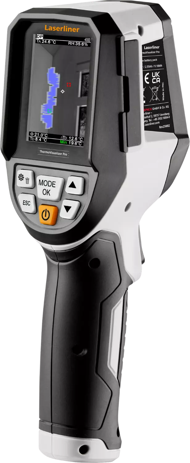 Laserliner ThermiVisualizer Pro Caméra thermique -20 °C à 150 °C - 320 x 240 px - IP54-image