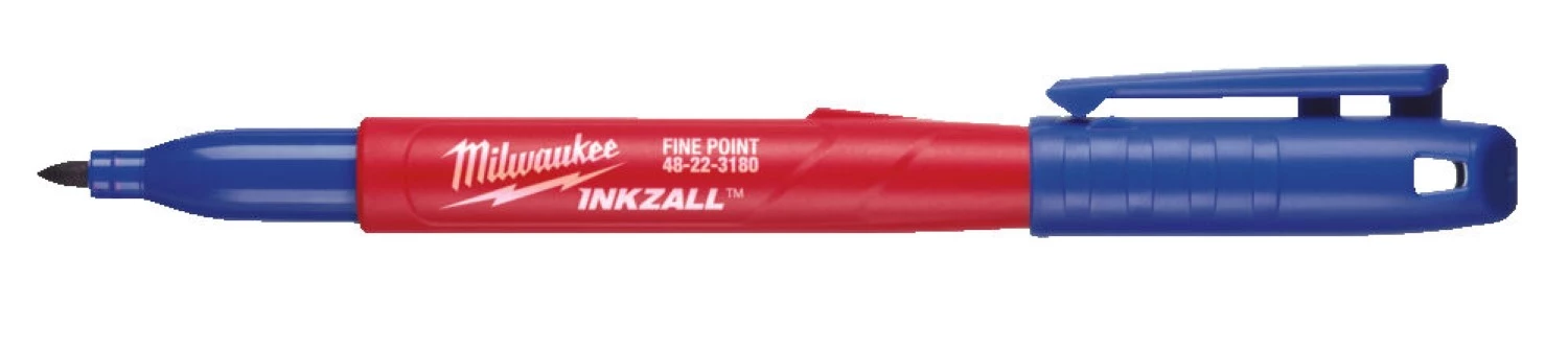 Milwaukee 4932492126 INKZALL™ Marker - Fijn - Blauw - 1.0mm-image