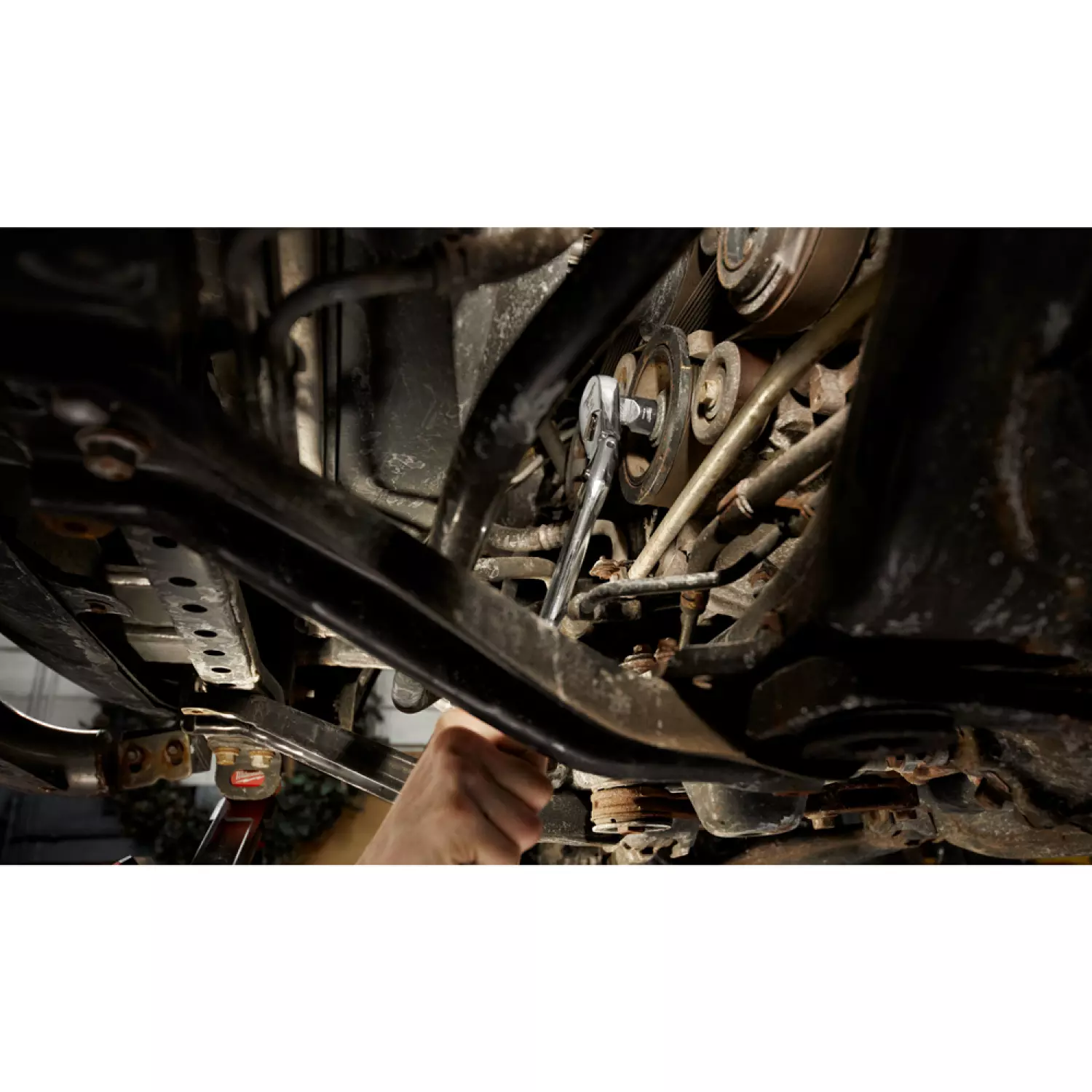 Milwaukee 4932479656 Cliquet réversible 1/2" - tête flexible - 457mm-image