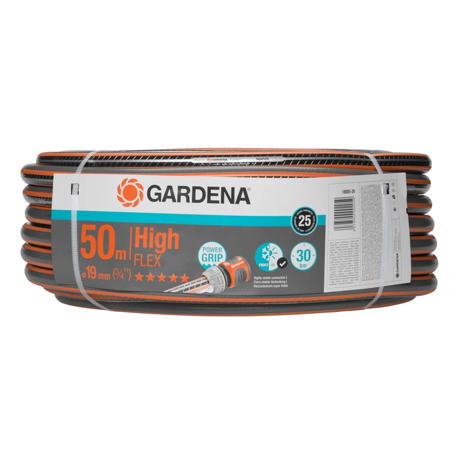 Gardena 18085-20 Tuyau Comfort HighFLEX - 19 mm - 50 m (3/4 »)-image