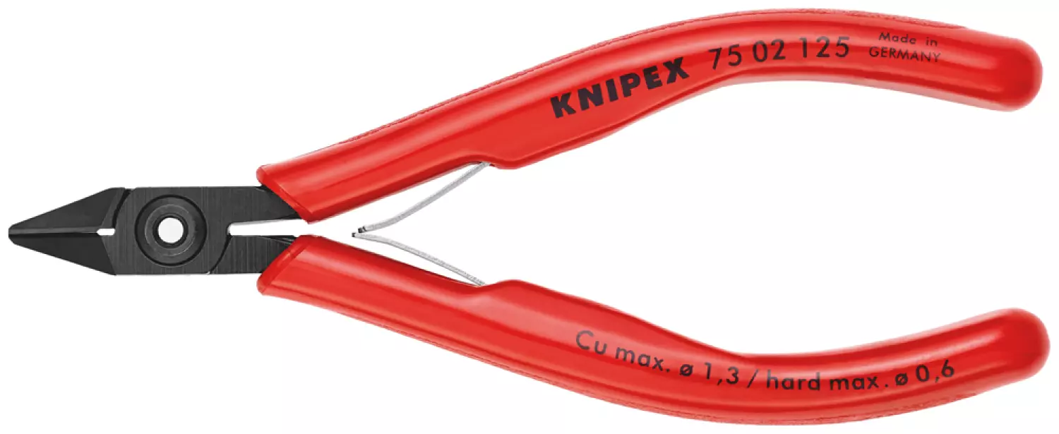 Knipex 75 02 125 Elektronica zijsnijtang-image