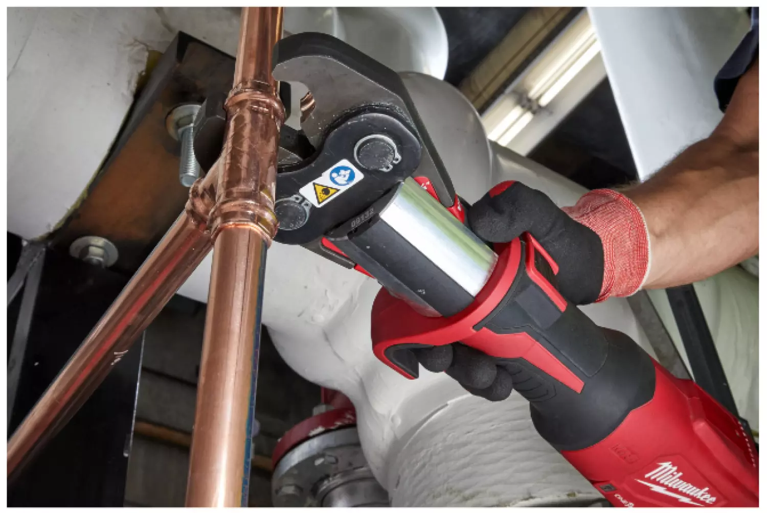 Milwaukee M18 ONEBLHPT-302C U-set Pince à sertir sans fil-image