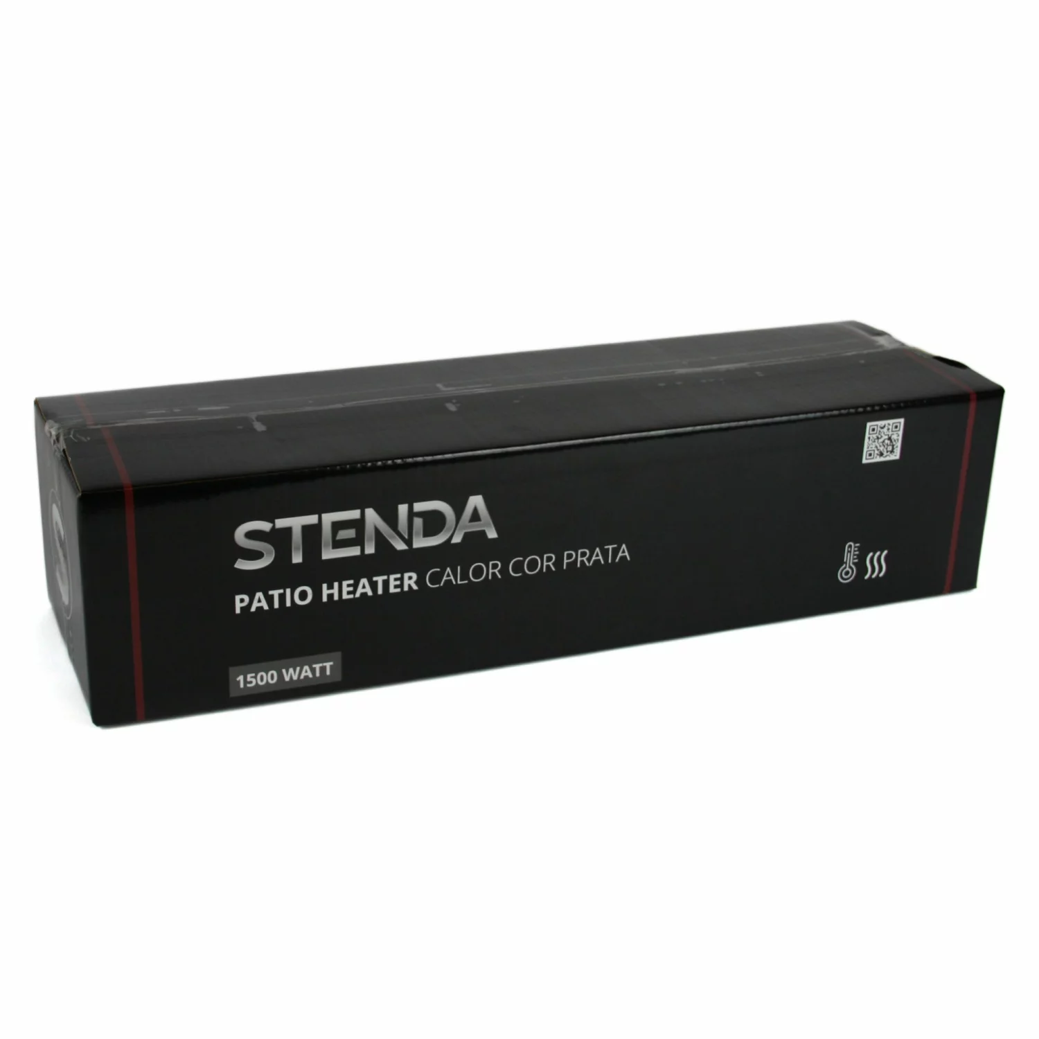 Stenda Calor Cor Prata 1500 Terrasverwarmer - 1500W - zilver-image