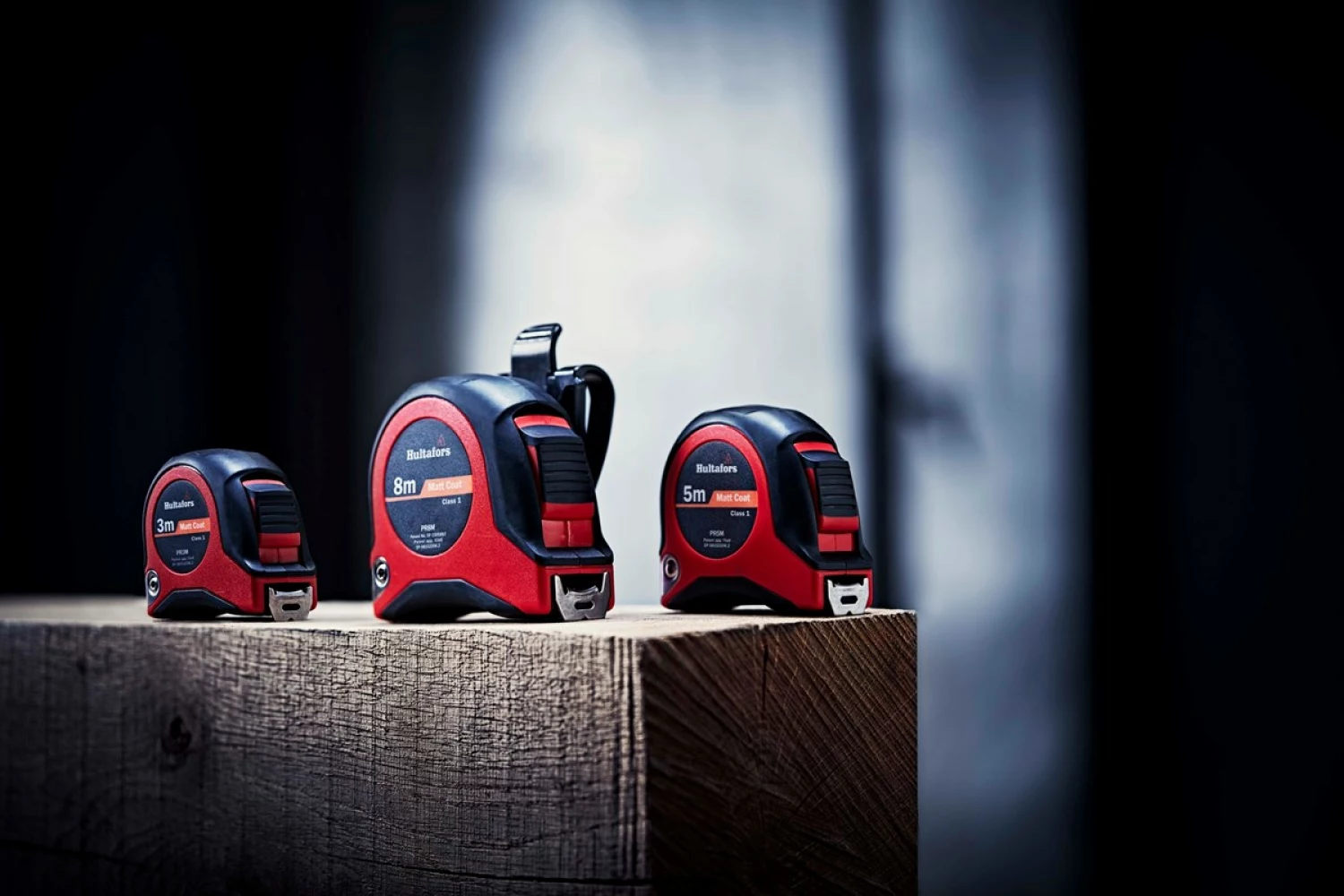 Hultafors PR 8M Mètre à ruban en acier - 8 m x 25 mm-image