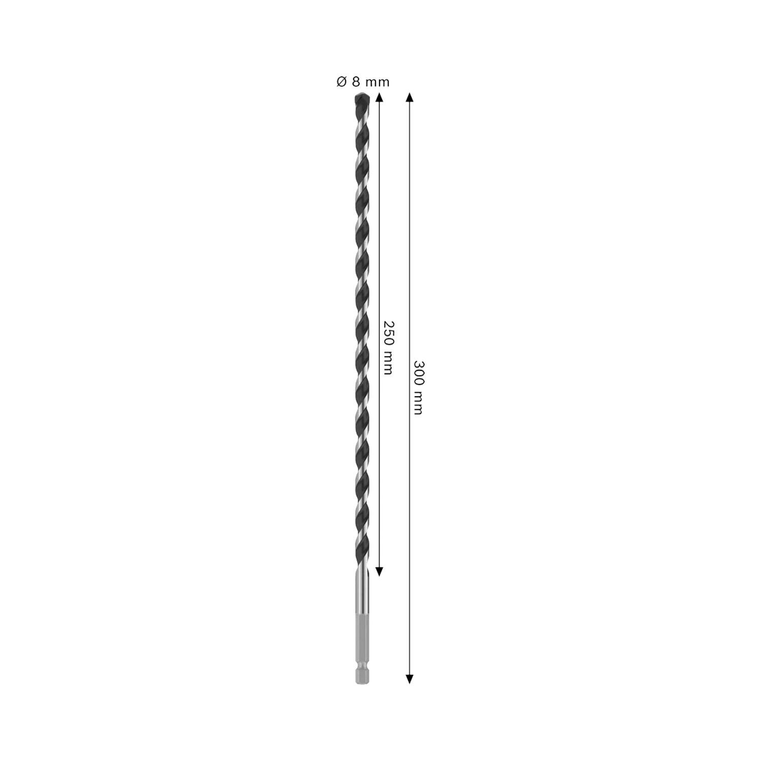 Bosch PRO 2608706987 HEX-5 Betonboor - 8x250x300mm