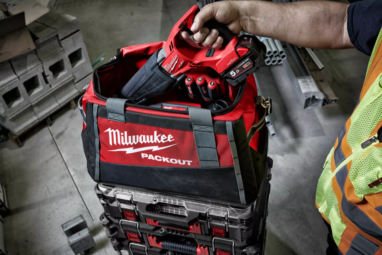 Milwaukee 4932471067 Packout Tas - 20 "/ 50cm-image