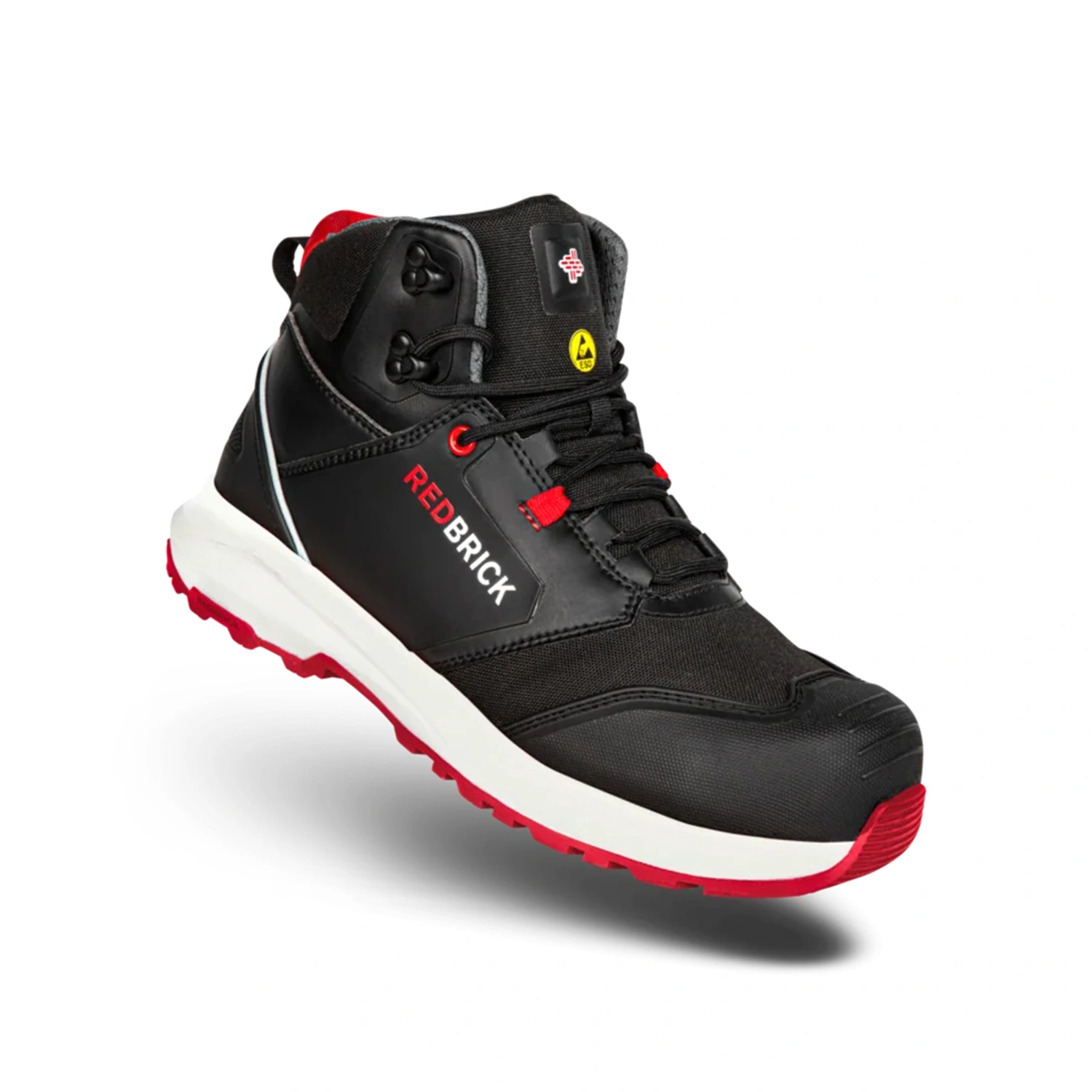 Redbrick Pulse Overnose Werkschoen - Zwart - Hoog - Maat 44