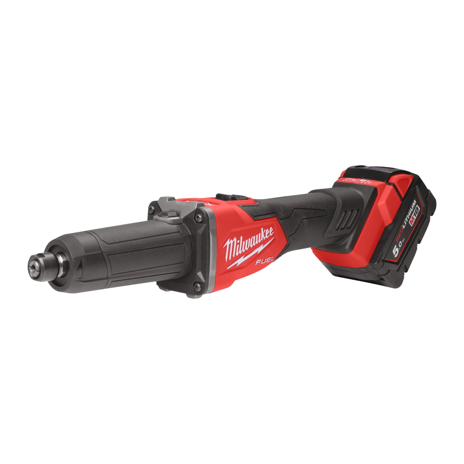 Milwaukee M18 FDGRB-502X FUEL™ rechte stiftslijper met RAPIDSTOP™ en schuifschakelaar GEN II - (2x 5.0Ah)-image