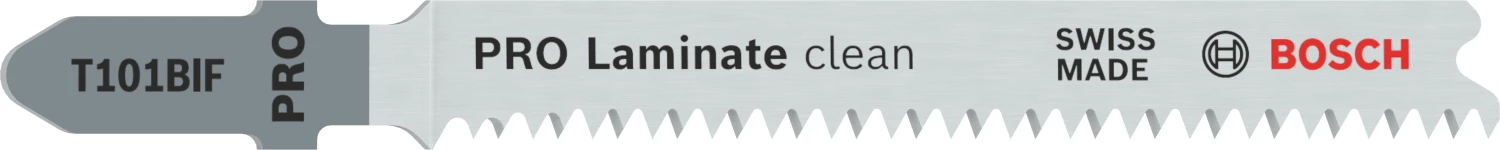 Bosch 2608655091 PRO T101BIF Decoupeerzaagblad Clean - laminaat (2-delig)-image