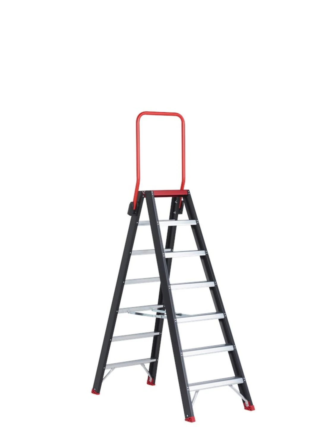 Altrex Taurus TDO 7 Dubbele trap - Aluminium met coating - 2 x 7 treden - max. werkhoogte 3,65m-image