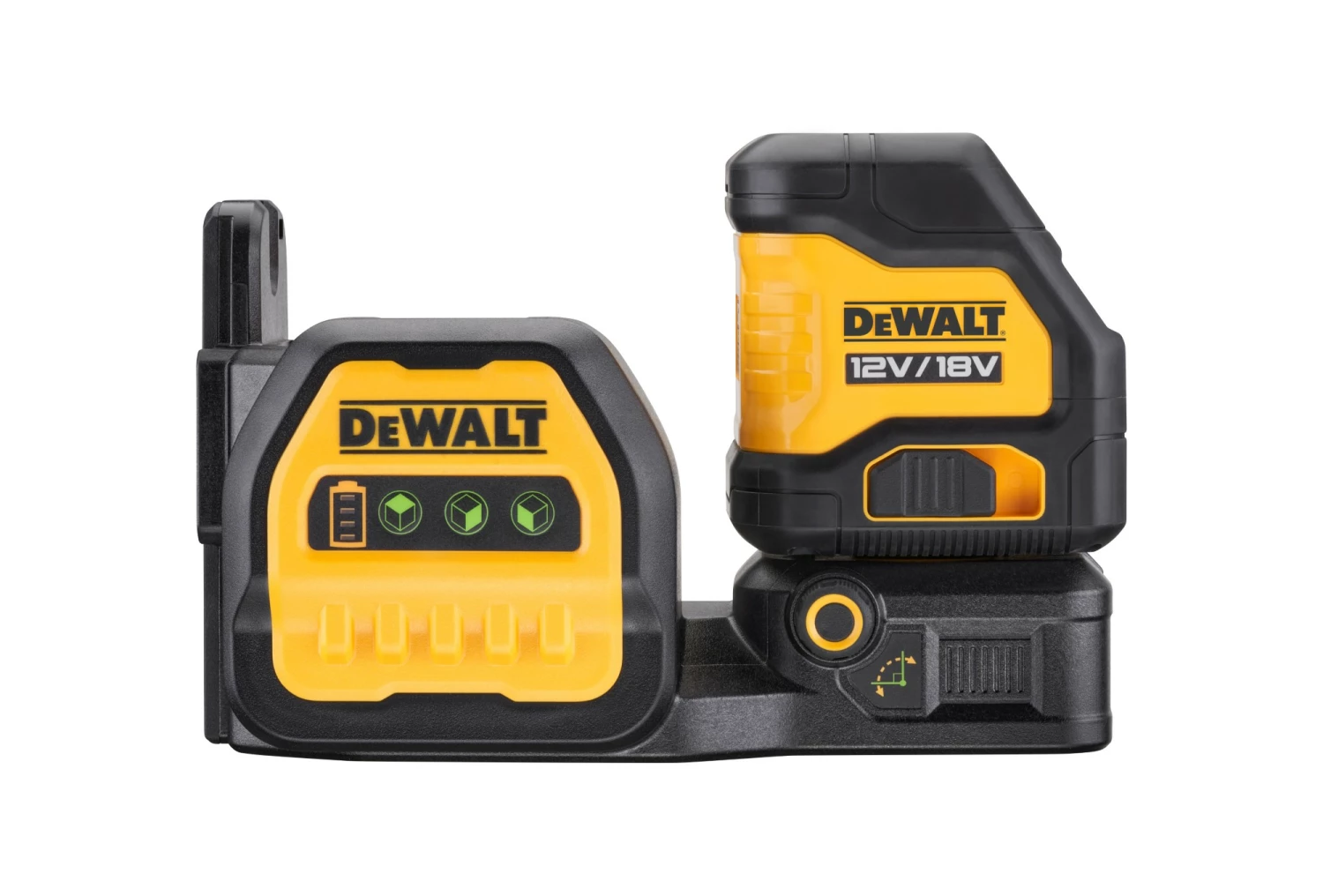 DeWALT DCE088NG18 12V / 18V Li-ion XR Accu Laser à croix auto-nivelant dans un coffret TSTAK - vert-image