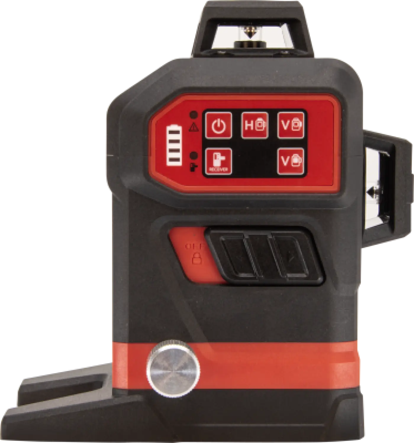 FUTECH Multicross 3D 18VMAX laser croix avec trépied et adaptateur de batterie 18V - vert - 70m - 3 lignes