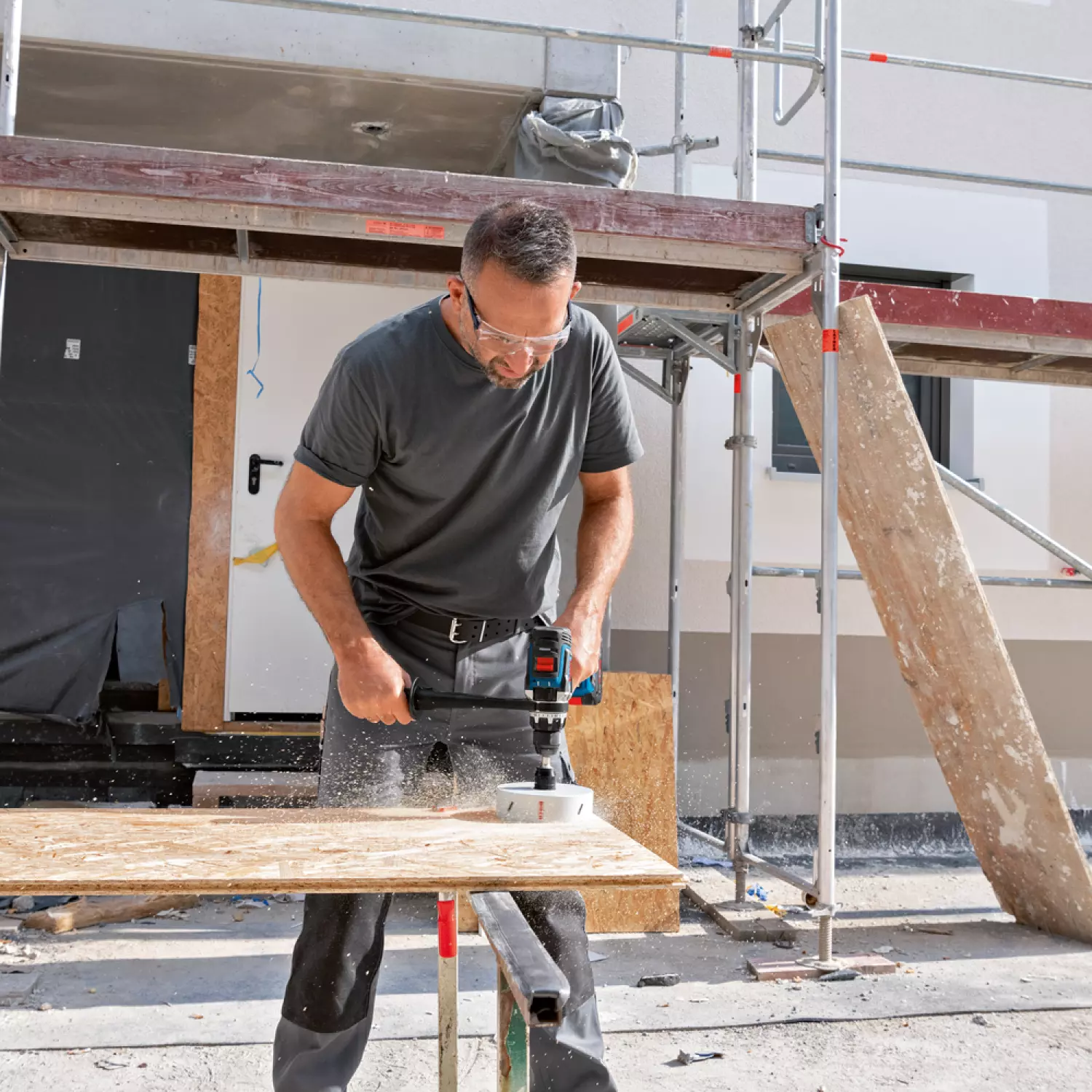 Bosch GSR 18V-150 C 18V Li-Ion accu BiTurbo schroefboormachine set (2x 8,0Ah) in L-Boxx - 150Nm - koolborstelloos-image