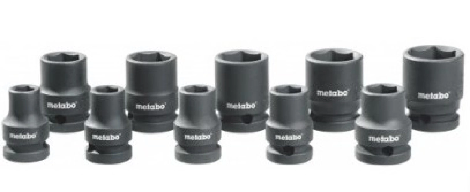 Metabo 628831000 10-delige Dopsleutelset - Slagvast - 1/2"-image