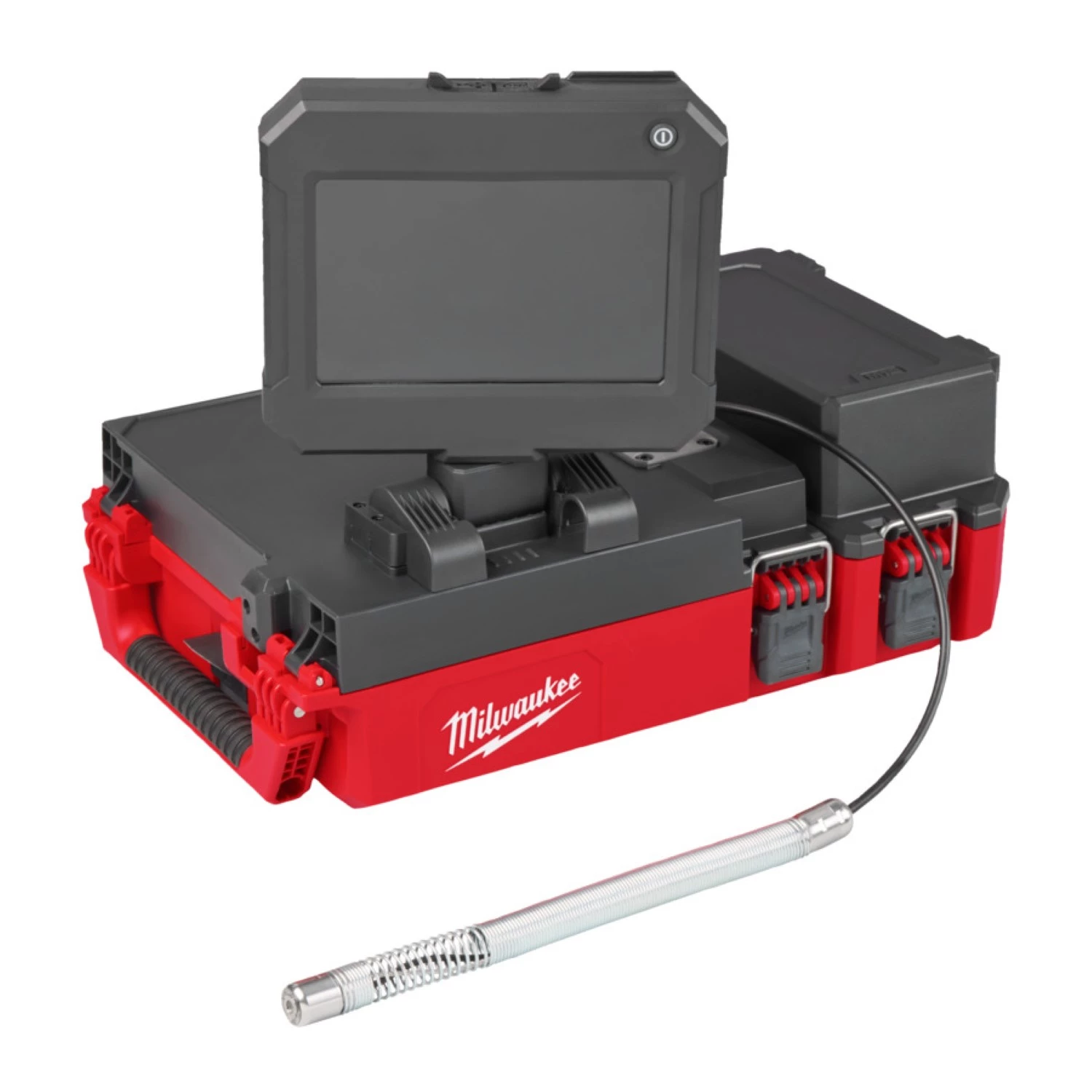 Milwaukee M12 POSIC-0 12V Li-ion accu PACKOUT riool inspectiecamera - 23m - 18mm HD Camera-image