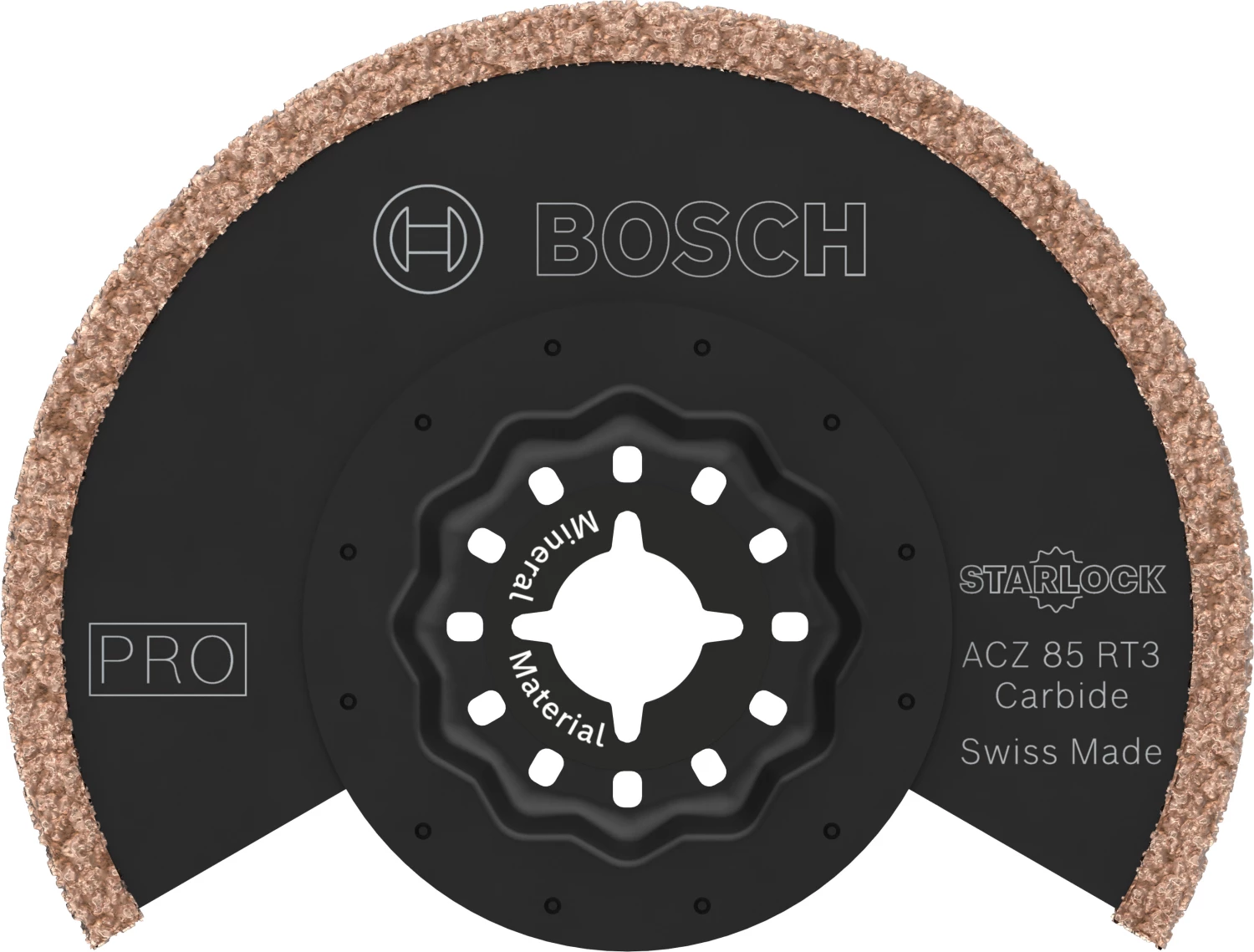 Bosch ACZ 85 RT3 PRO lame de scie segmentée pour outils multifonctions pour mortier de scellement et béton cellulaire (1 pièce)