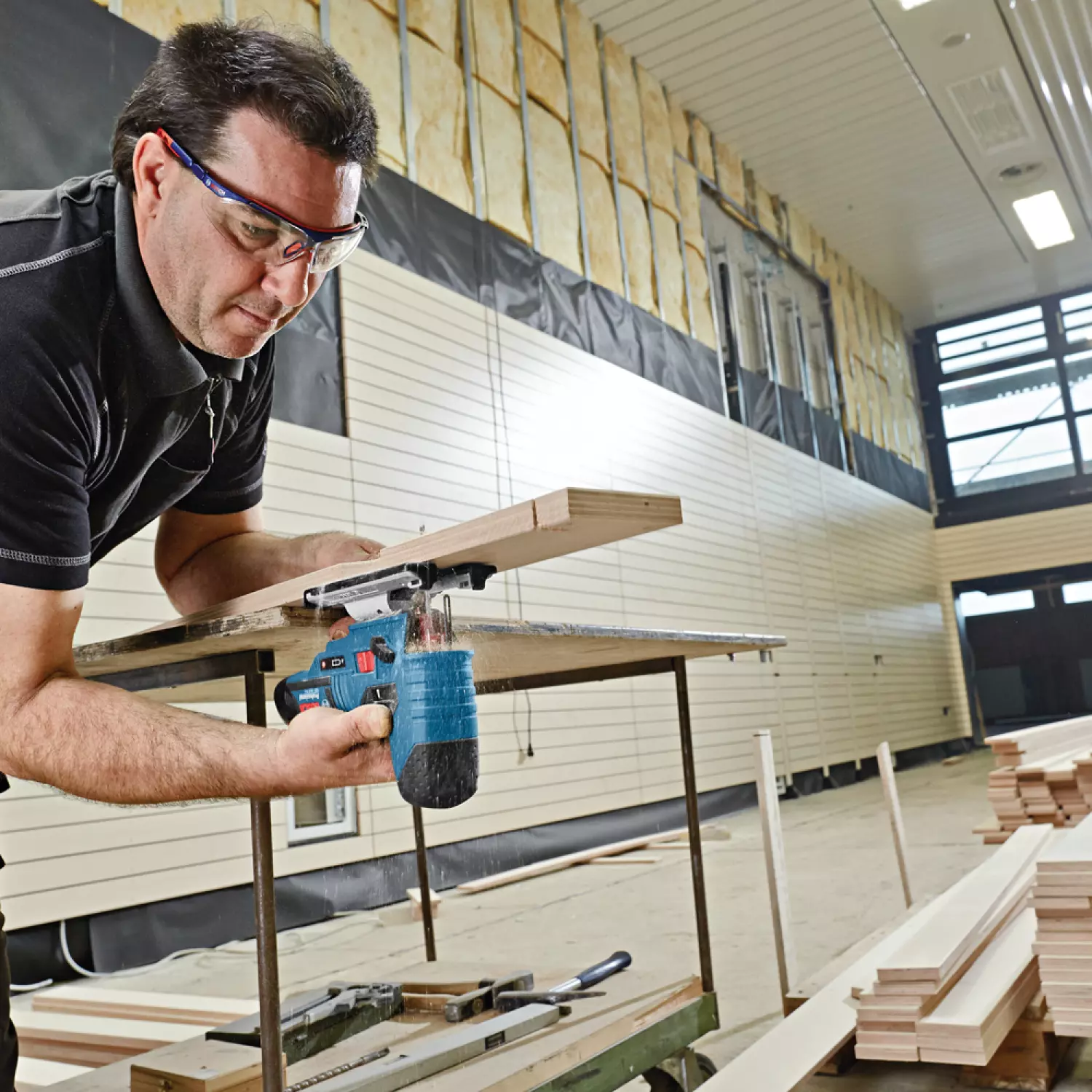 Bosch 06015A1002 - Scie sauteuse sans fil GST 12V-70 - Machine seule-image