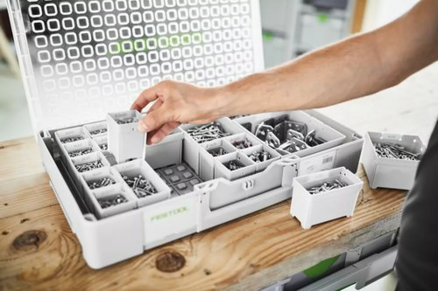 Festool Box 100x350x68/2 Inzetbakjes-image