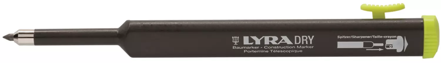 Lyra 4494102 Dry Markeerpotlood - 160mm - Grafiet (1st.)-image