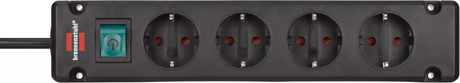 Brennenstuhl 1150650114 4 Voudige stekkerdoos met schakelaar - Bremounta - 1,5m-image