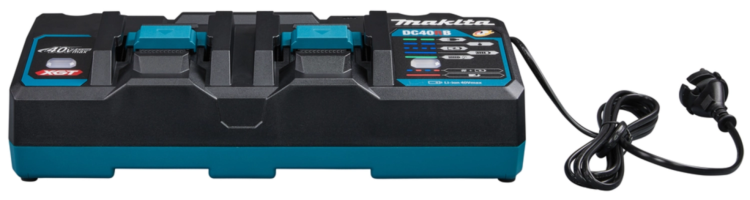 Makita 191U42-2 40V XGT Li-Ion accu starterset (4x 5.0Ah) + duolader in Mbox-image