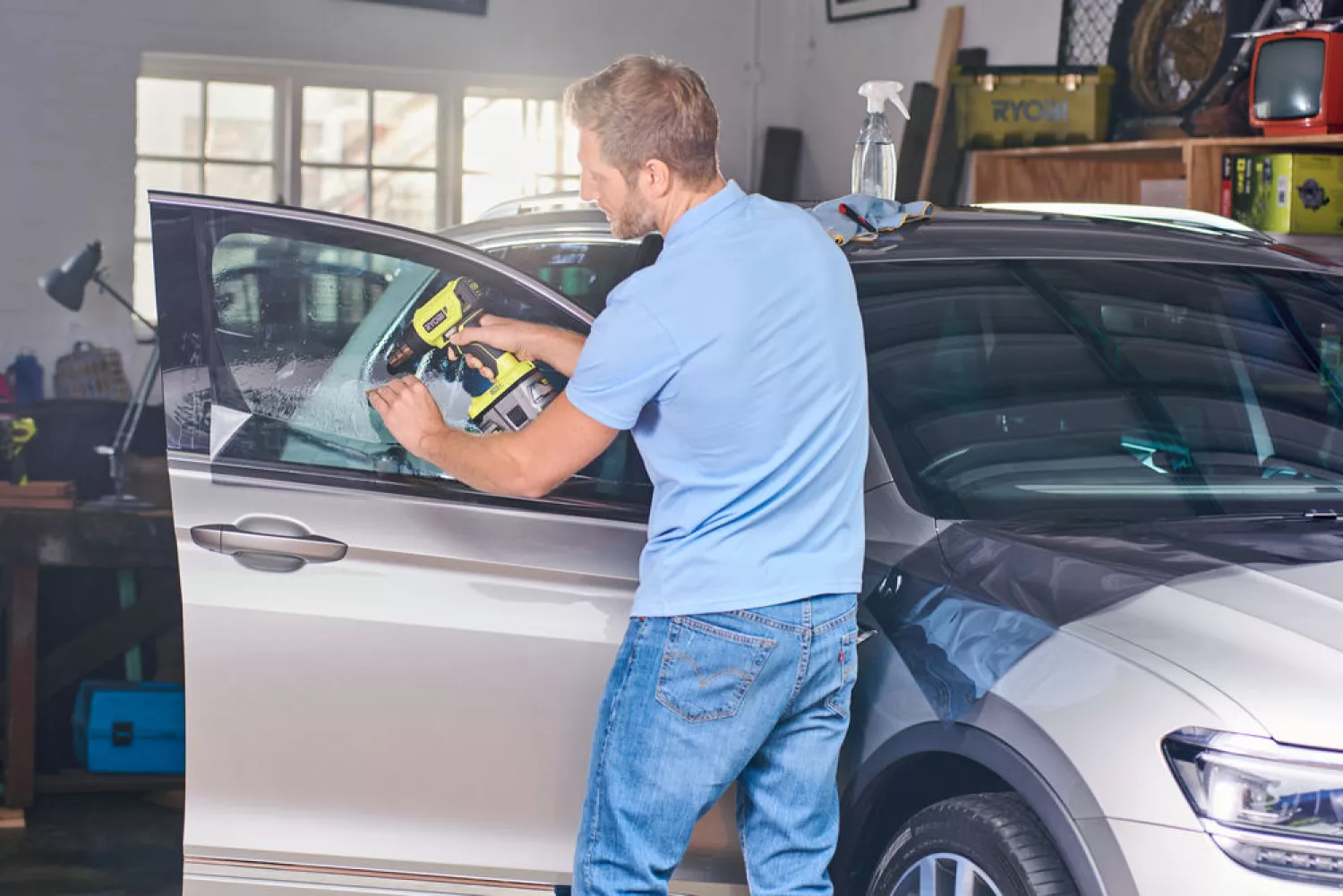 Ryobi R18HG-0 18V Li-Ion accu heteluchtpistool body - 170l/min-image