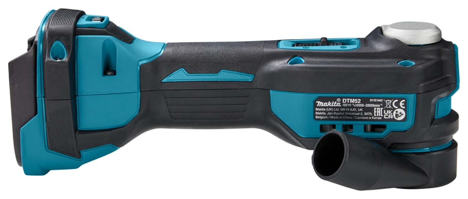 Makita DTM52ZJX2 18V Li-Ion accu multitool body incl. accessoires in Mbox - met gratis Makita WK T-Shirt - Maat M-image