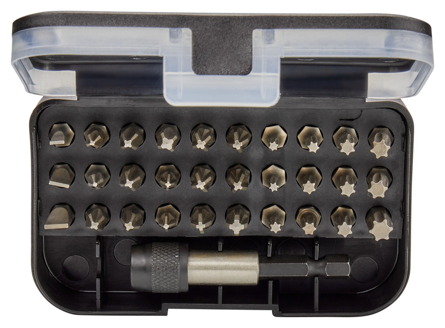 Makita D-30667 31 delige bitset in cassette met riemclip-image