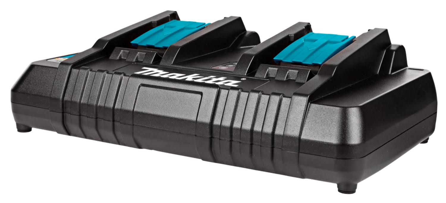 Makita DC18RD - Chargeur rapide double - 14,4 à 18 V Li-ion-image