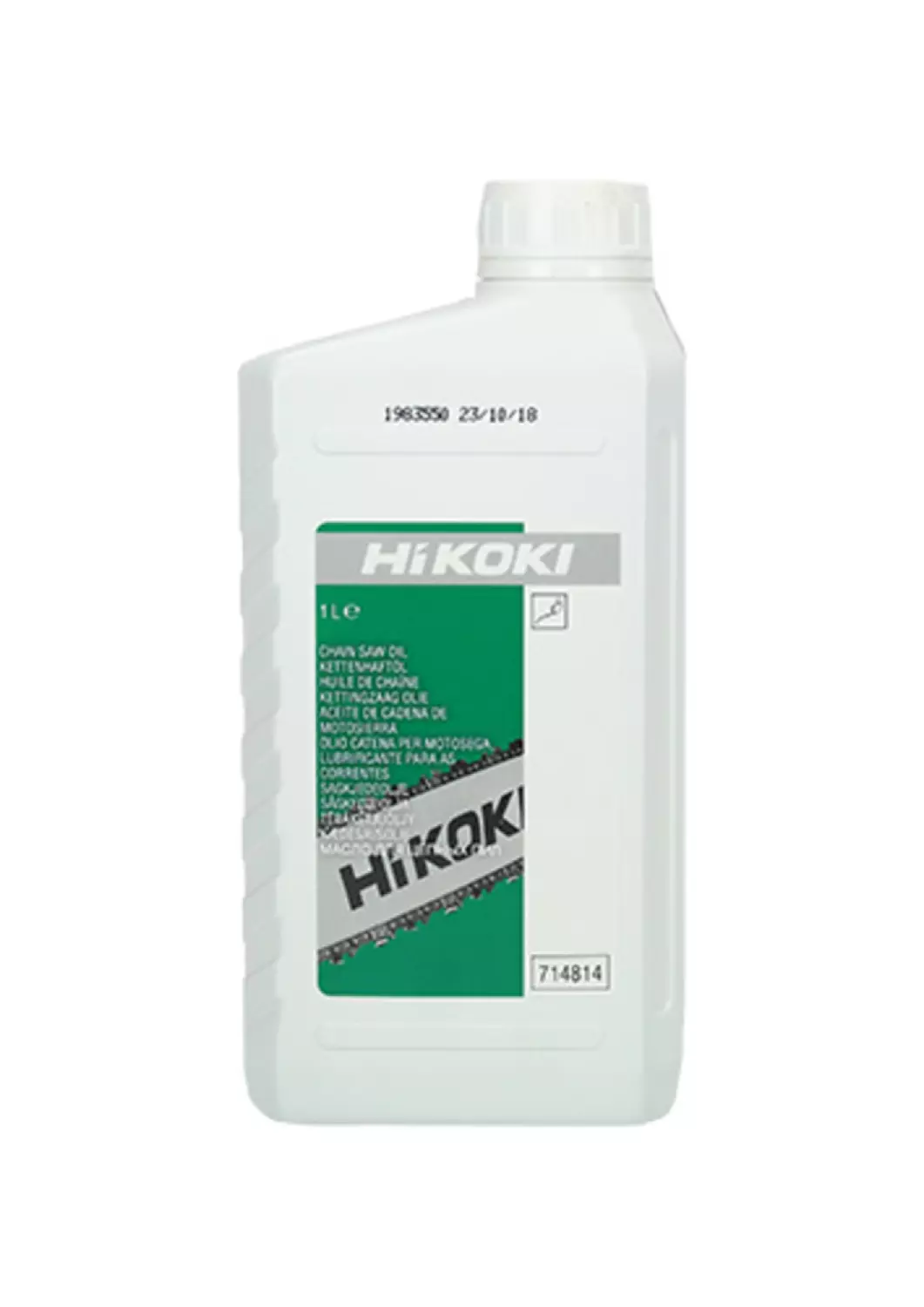 HiKOKI 714814 Huile de tronçonneuse - 1 L-image